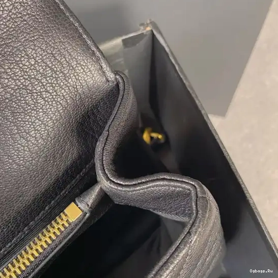 leather YSL Medium bag-24*17*6.5cm shoulder 0515